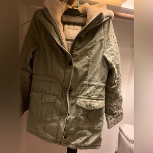 Abercrombie & Fitch Olive Green Jacket